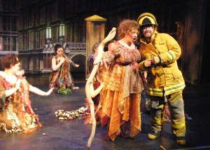 Fairy Queen and Captain Shaw