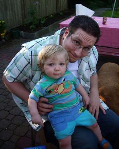 Griffin with Uncle Andrew