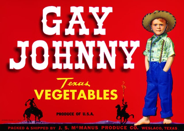 Gay Johnny Vegetables